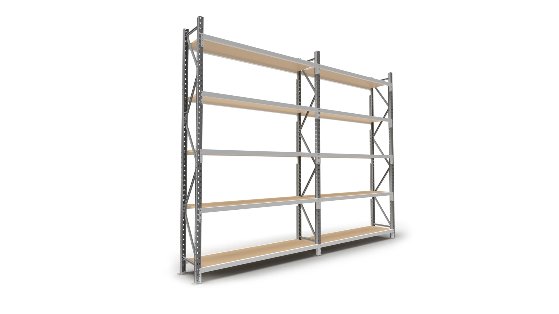 Rayonnage Mi-Lourd &agrave; Composer - Rack Modulable pour Stockage de Charges Mi-Lourdes et Industrielles