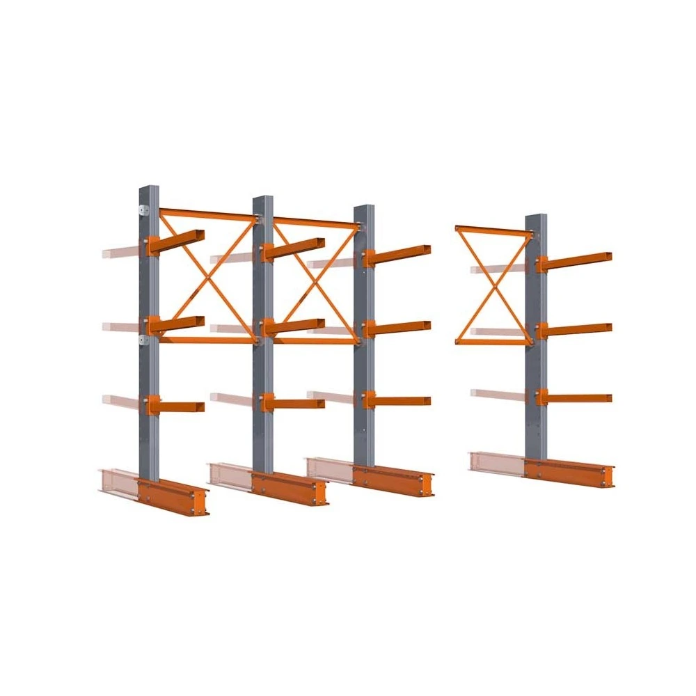 Rayonnage Cantilever Mi-Lourd &agrave; Composer - Rack Neuf pour Charges Mi-Lourdes - Solution de Stockage Industriel
