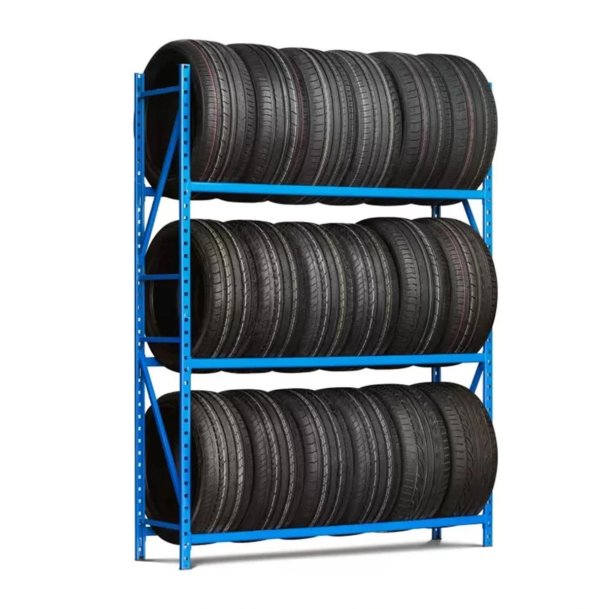 Rayonnage à Pneus à Composer - Rack Modulable pour Stockage de Pneus
