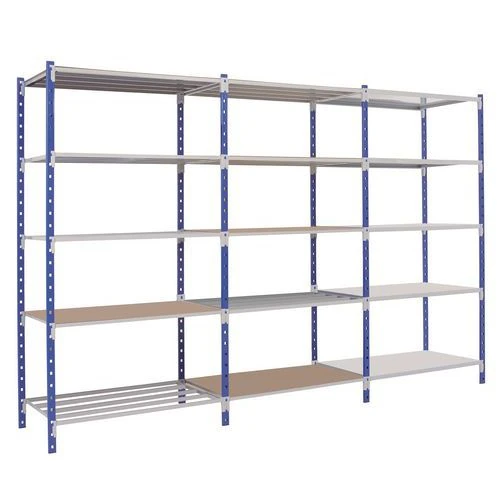 Rayonnage Tubulaire Modulaire - Rack Métallique Légers à Moyens pour Stockage Organisé