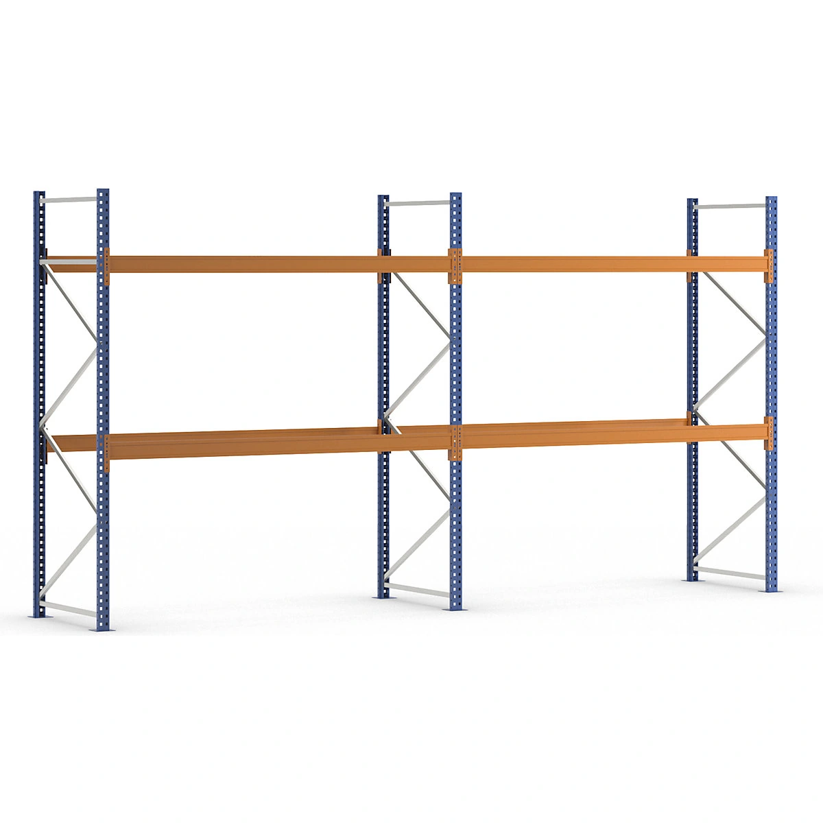 Rayonnage occasion à Palettes - 3 Échelles de 3000 x 1100 mm - Rack Industriel pour Stockage de Palettes